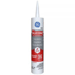HENKEL CONSUMER ADHESIVES GE Silicone 1 2749484 Tub & Tile Sealant, White, 24 hr Curing, 10.1 fl-oz Cartridge PAINT HENKEL CONSUMER ADHESIVES