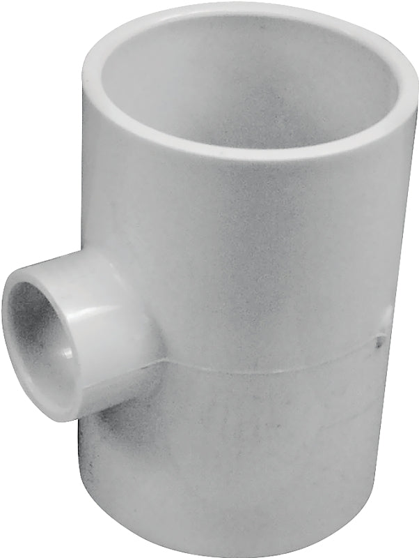 IPEX USA LLC-CANPLAS IPEX 035807 Reducing Tee, 2 x 2 x 3/4 in, Socket x Socket x Socket, PVC, SCH 40 Schedule