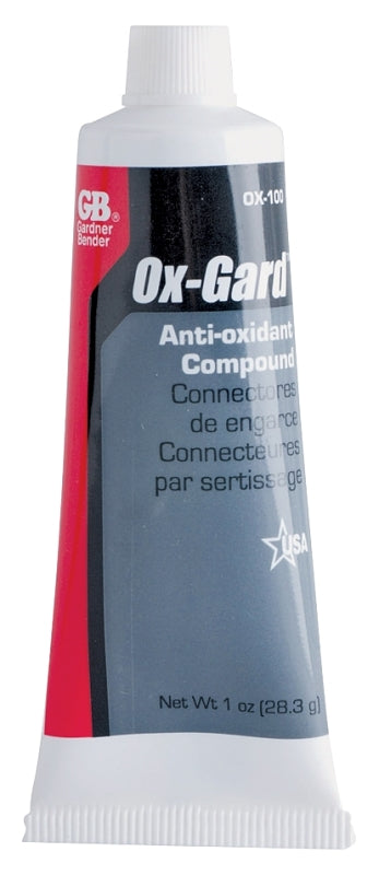 GB Gardner Bender OX-100B Anti-Oxidant Compound, Charcoal Paste, 1 oz Tube ELECTRICAL GB