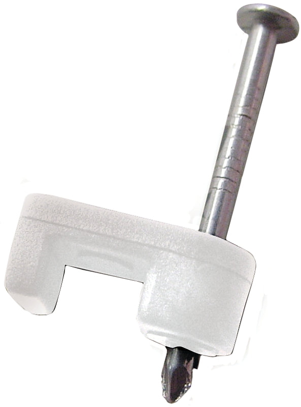 GB Gardner Bender PSW-1600T Cable Staple, 3/16 in W Crown, Polyethylene ELECTRICAL GB