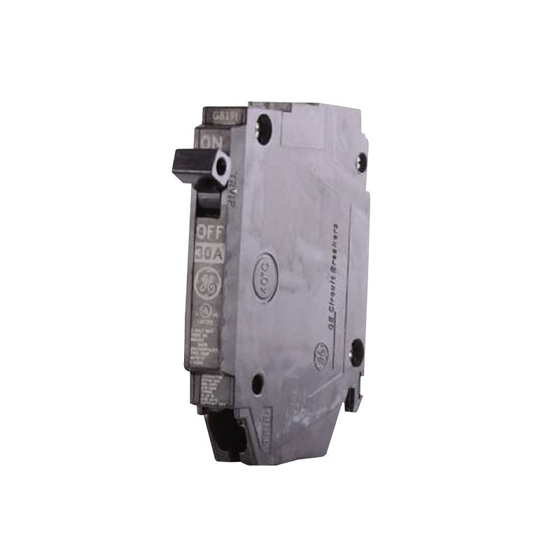 GE GE THQP130 Feeder Circuit Breaker, Type THQP, 30 A, 1-Pole, 120/240 V, Non-Interchangeable Trip, Plug