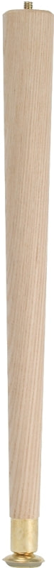 WADDELL Waddell 2528 Table Leg, 27-1/2 in H, Hardwood, Smooth Sanded HARDWARE & FARM SUPPLIES WADDELL