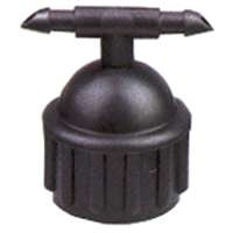 RAINDRIP Raindrip 336STUB Riser Adapter, 1/2 x 1/4 in Connection, FPT x Barb, Black/Blue