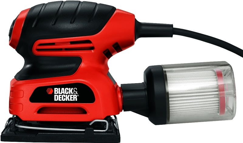 BLACK & DECKER Black+Decker BDEQS300/QS900 Orbit Sander with Paddle Switch Actuation, 2 A TOOLS BLACK & DECKER