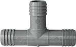 BOSHART INDUSTRIES Boshart UPPT-10 Pipe Tee, 1 in, Insert, Polypropylene PLUMBING, HEATING & VENTILATION BOSHART INDUSTRIES
