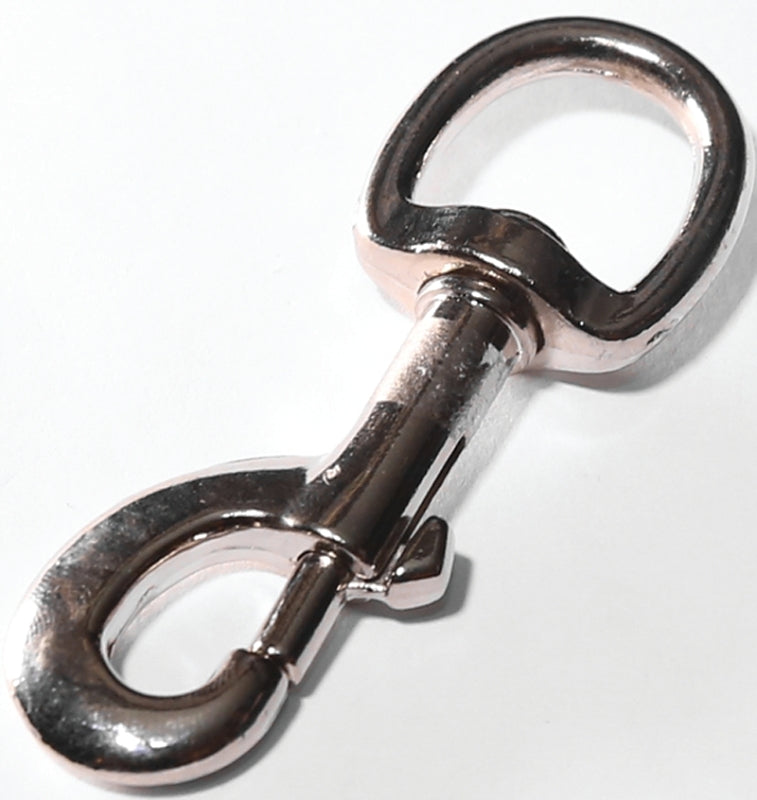 BARON Baron 225-5/8 Bolt Snap, 3/8 in Snap Opening, 110 lb Working Load, Nickel