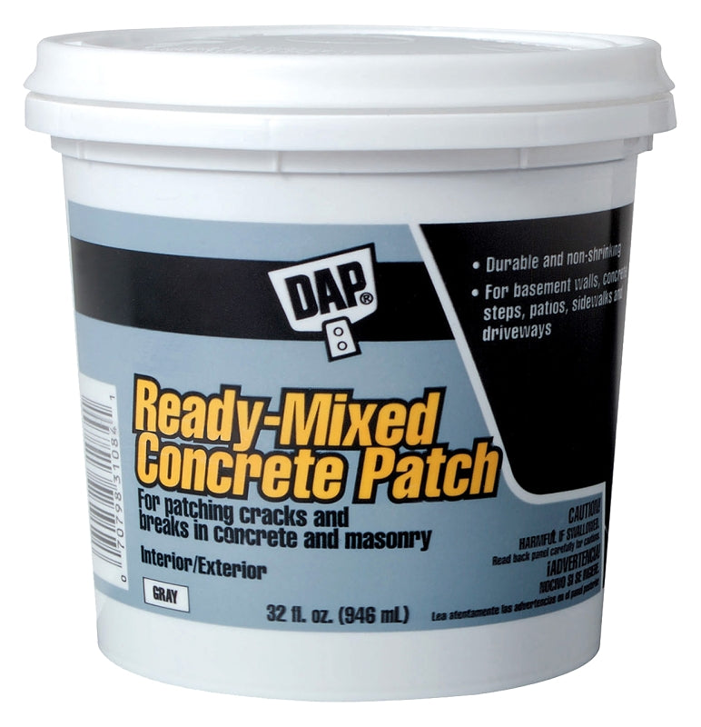 DAP DAP 31084 Patch, Gray, 1 qt Pail PAINT DAP
