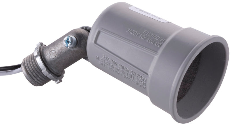 HUBBELL Hubbell 5606-0 Lamp Holder, Adjustable, Weatherproof, 5 in L x 2.094 in W x 2.094 in H Dimensions, 120 V, Gray