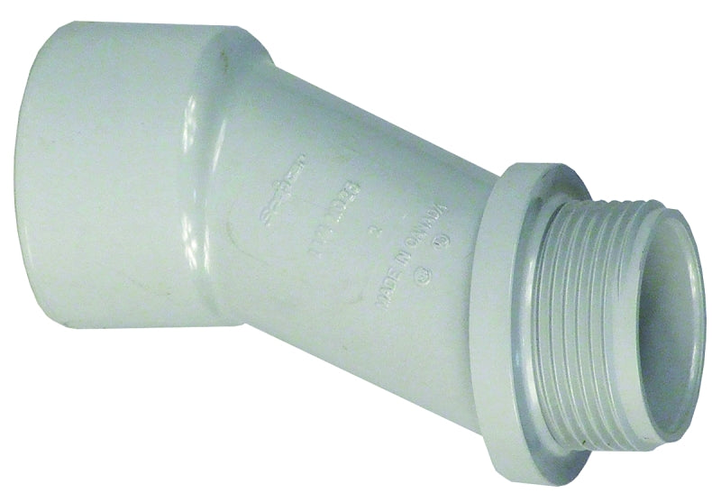 CARLON Carlon E995J-CTN Meter Offset Socket x Thread, 4.27 in L, PVC, Black ELECTRICAL CARLON