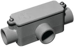 CARLON Carlon E983J-CAR Conduit Body, 2 in Hub, 10-5/16 in OAL, 3-15/16 in OAW, PVC, Gray ELECTRICAL CARLON