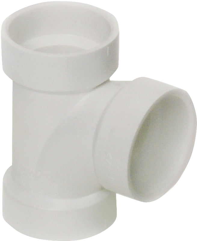 IPEX USA LLC-CANPLAS Canplas 192151L Sanitary Pipe Tee, 1-1/2 in, Hub, PVC, White PLUMBING, HEATING & VENTILATION IPEX USA LLC-CANPLAS