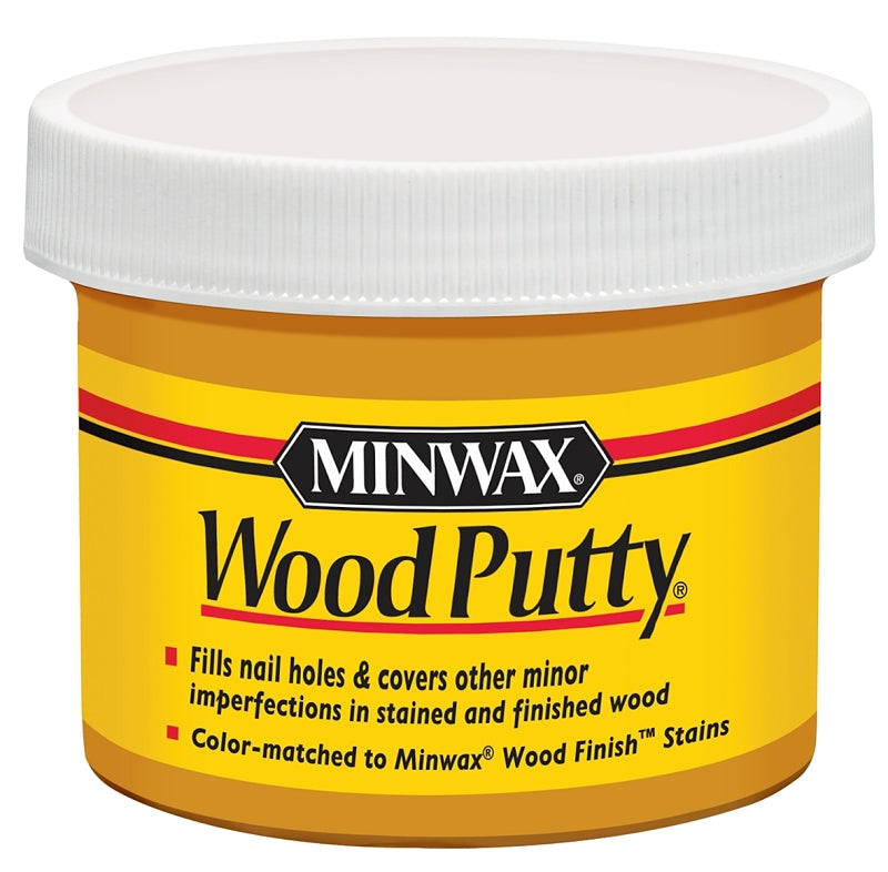 MINWAX Minwax 13612000 Wood Putty, Liquid, Colonial Maple, 3.75 oz Jar PAINT MINWAX