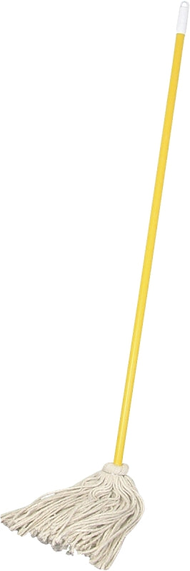BIRDWELL CLEANING Birdwell 509-6 Mop Head with Swivel Cap, 48 in L, Cotton Mop Head