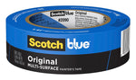 SCOTCH BLUE ScotchBlue 2090-36NC Painter's Tape, Multi-Surface, 60 yd L, 1.41 in W, Paper Backing, Blue PAINT SCOTCH BLUE