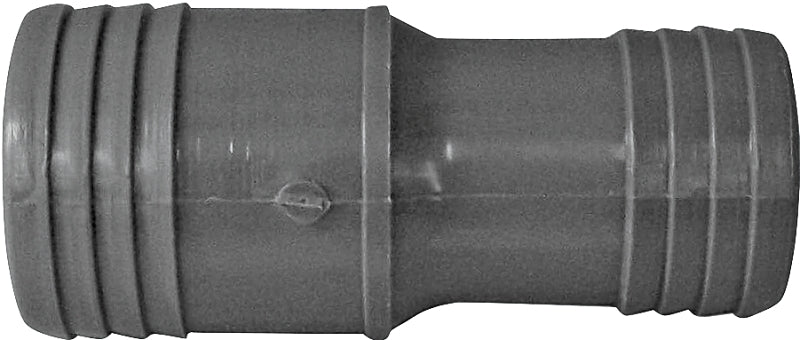 BOSHART INDUSTRIES Boshart UPPRC-1512 Reducing Pipe Coupling, 1-1/2 x 1-1/4 in, Insert, Polypropylene, Gray