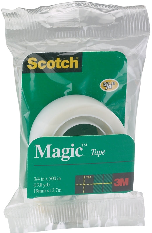 SCOTCH Scotch 205 Filament Tape, 500 in L, 3/4 in W, Polypropylene Backing