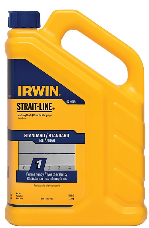 IRWIN Irwin 65101ZR Marking Chalk, Blue, Temporary