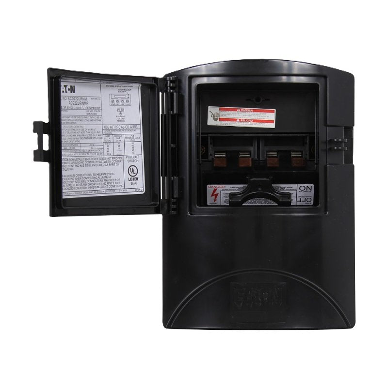 CUTLER-HAMMER Cutler-Hammer AC AC222URNMP-A2 Disconnect Switch, 60 A, 120/240 V