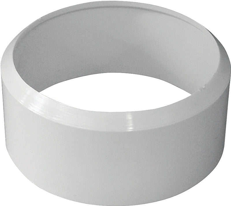 IPEX USA LLC-CANPLAS IPEX 412841BC Pipe Adapter Sleeve, 3 in, Spigot x Hub, PVC, White