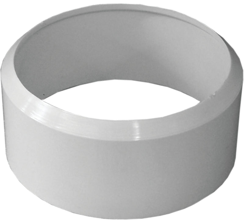 IPEX USA LLC-CANPLAS Canplas 192842 Pipe Adapter Bushing, 4 in, Spigot x Hub, PVC, White