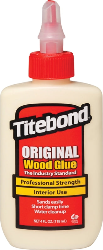 TITEBOND Titebond 5062 Glue, Yellow, 4 oz Bottle PAINT TITEBOND
