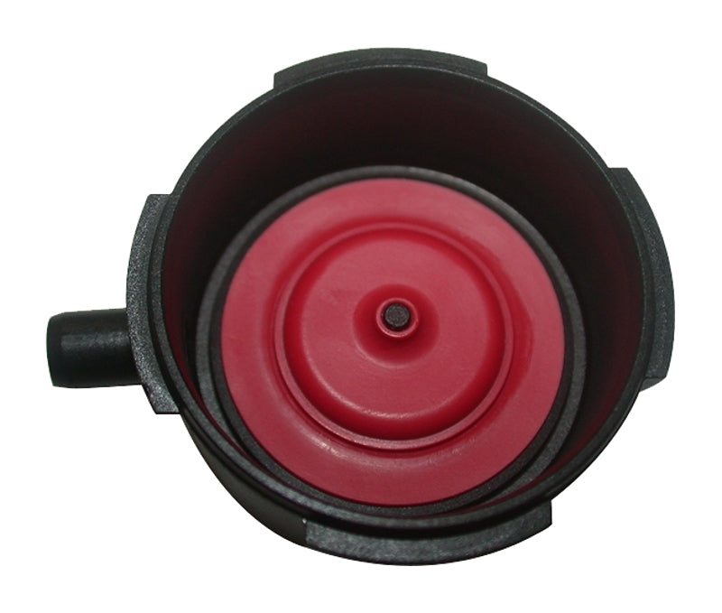 KORKY Korky R528 Replacement Cap, Plastic, Black/Red PLUMBING, HEATING & VENTILATION KORKY