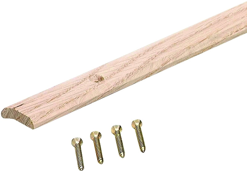M-D M-D 85290 Carpet Trim, 36 in L, 1 in W, Smooth Surface, Hardwood