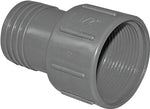 BOSHART INDUSTRIES Boshart UPVCFA-15 Pipe Adapter, 1-1/2 in, FPT x Insert, PVC, Gray PLUMBING, HEATING & VENTILATION BOSHART INDUSTRIES