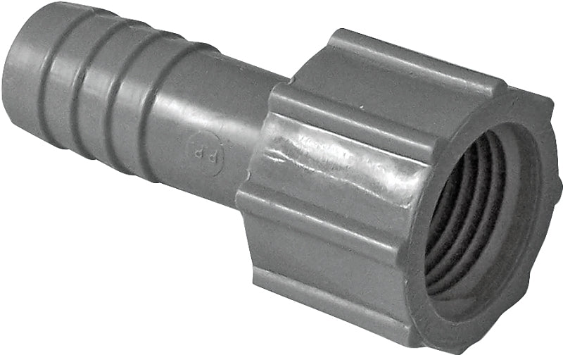 BOSHART INDUSTRIES Boshart UPVCFA-05 Pipe Adapter, 1/2 in, FPT x Insert, PVC, Gray PLUMBING, HEATING & VENTILATION BOSHART INDUSTRIES