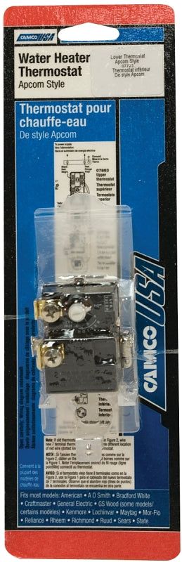 CAMCO USA Camco USA 07723 Water Heater Thermostat, Includes: Shock Shield, 240 V PLUMBING, HEATING & VENTILATION CAMCO USA