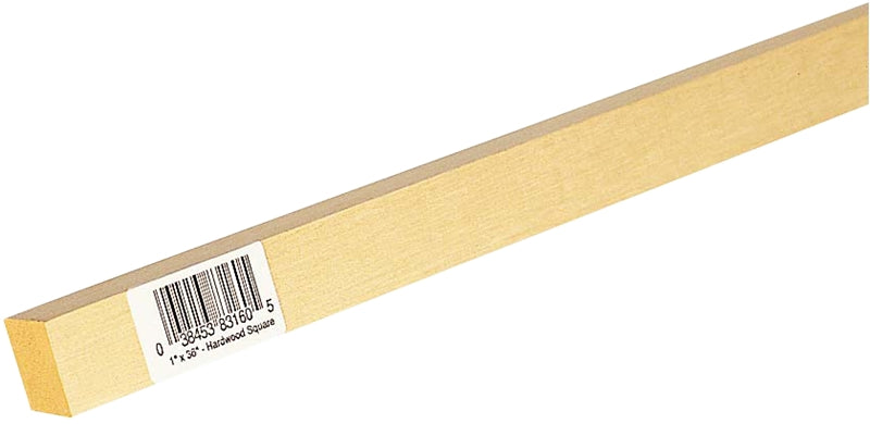 WADDELL Waddell 8316UB Dowel Rod, Square, 1 in Dia, 36 in L, Hardwood APPLIANCES & ELECTRONICS WADDELL