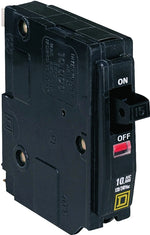 SQUARE D Square D QO QO150CP Circuit Breaker, Mini, 50 A, 1 -Pole, 120/240 VAC, 48 VDC, Fixed Trip, Plug Mounting ELECTRICAL SQUARE D