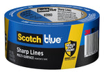 SCOTCH BLUE ScotchBlue 2093EL-48N Painter's Tape, 60 yd L, 1.88 in W, Smooth Crepe Paper Backing, Blue PAINT SCOTCH BLUE