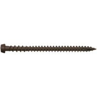 CAMO Camo 0349254 Deck Screw, #10 Thread, 2-1/2 in L, Star Drive, Type 99 Double-Slash Point, Carbon Steel, ProTech-Coated, 350/PK TOOLS CAMO