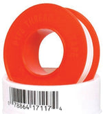 HARVEY Harvey 17117B Thread Seal Tape, 520 in L, 1/2 in W, PTFE, Red/White PLUMBING, HEATING & VENTILATION HARVEY