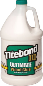 TITEBOND Titebond III 1416 Glue, Brown, 1 gal Jug PAINT TITEBOND