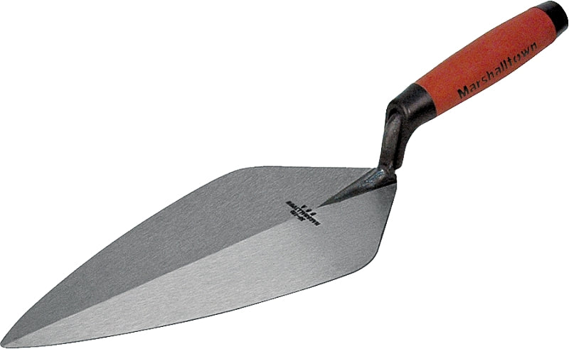 MARSHALLTOWN Marshalltown 33 12FG Brick Trowel, 12 in L Blade, 5-1/8 in W Blade, HCS Blade, DuraSoft Handle