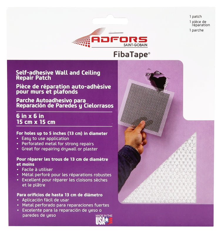 ADFORS Adfors FDW6838-U Self Adhesive Repair Patch, White