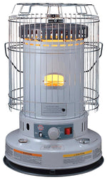 KERO WORLD Kero World KW-24G Portable Heater, 1.9 gal Tank, Kerosene, 23800 Btu, 1000 sq-ft Heating Area, Gray APPLIANCES & ELECTRONICS KERO WORLD
