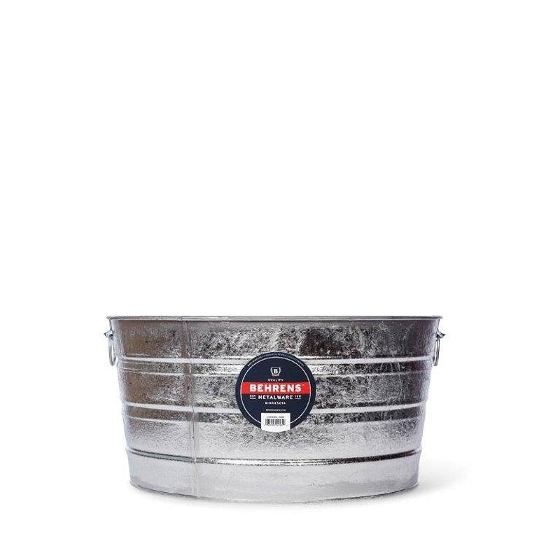 BEHRENS MANUFACTURING Behrens 2 Wash Tub, 15 gal, Steel HARDWARE & FARM SUPPLIES BEHRENS MANUFACTURING