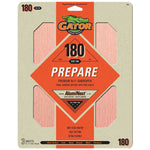 GATOR Gator 7265 Sanding Sheet, 11 in L, 9 in W, Extra Fine, 180 Grit, Aluminum Oxide Abrasive
