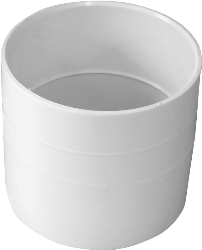 IPEX USA LLC-CANPLAS Canplas 414214BC Coupling, 4 in, Hub, PVC, White PLUMBING, HEATING & VENTILATION IPEX USA LLC-CANPLAS