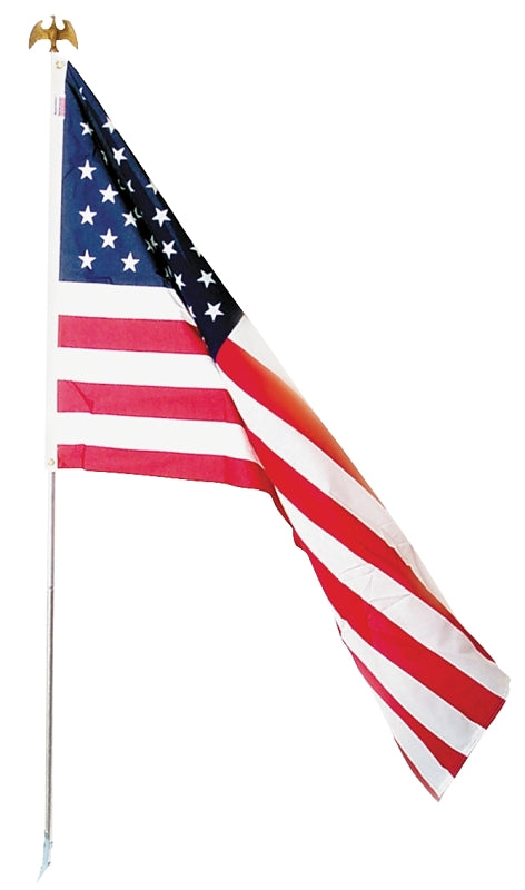 VALLEY FORGE Valley Forge AA-US1-1 USA Flag Kit, Polycotton