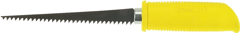 STANLEY STANLEY 15-556 Wallboard Saw, 6 in L Blade, Steel Blade, 8 TPI, Ergonomical, Cushion Grip Handle, Plastic/Rubber Handle TOOLS STANLEY