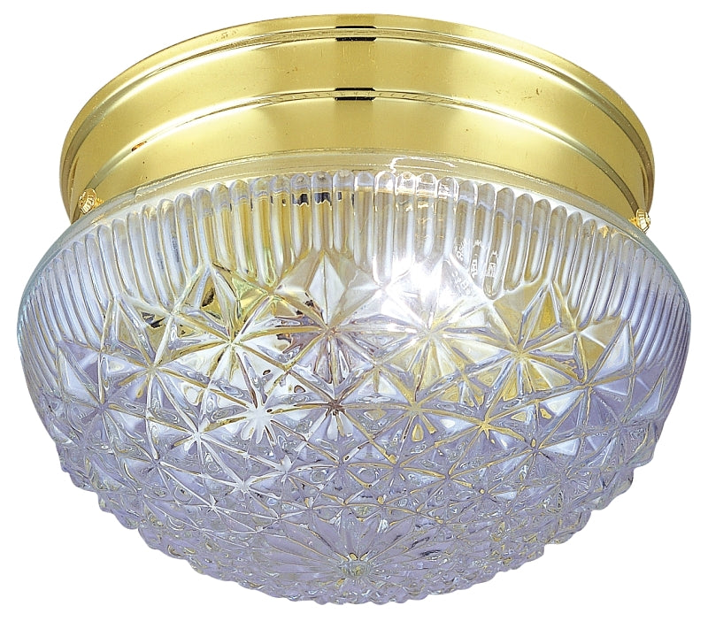 VAXCEL INTERNATIONAL Boston Harbor F13BB01-68583L Single Light Round Ceiling Fixture, 120 V, 60 W, 1-Lamp, A19 or CFL Lamp ELECTRICAL VAXCEL INTERNATIONAL