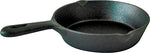 LODGE MFG Lodge L3SK3 Seasoned Skillet, 6-1/2 in Dia, Iron, Black