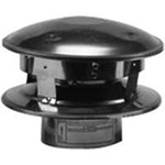 SELKIRK Selkirk 243800 Vertical Termination Pipe Cap, 3 in ID x 8 in OD Dia, Galvanized