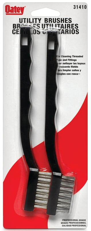 OATEY Oatey 31410 Specialty Brush, Brass/Stainless Steel Bristle, Polystyrene Handle PLUMBING, HEATING & VENTILATION OATEY