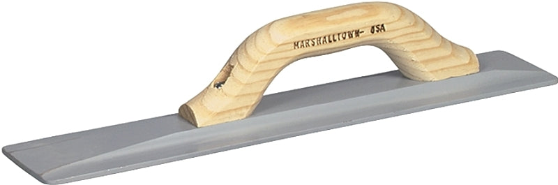 MARSHALLTOWN Marshalltown 146 Hand Float, 20 in L Blade, 3-1/8 in W Blade, Magnesium Blade, Beveled End Blade, Wood Handle