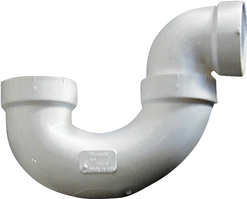 IPEX USA LLC-CANPLAS Canplas 193202 P-Trap, 2 in, Hub, PVC, White, SCH 40 Schedule PLUMBING, HEATING & VENTILATION IPEX USA LLC-CANPLAS